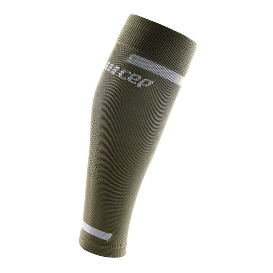 CEP The Run 4.0 Calf Sleeves Compressie - Olive