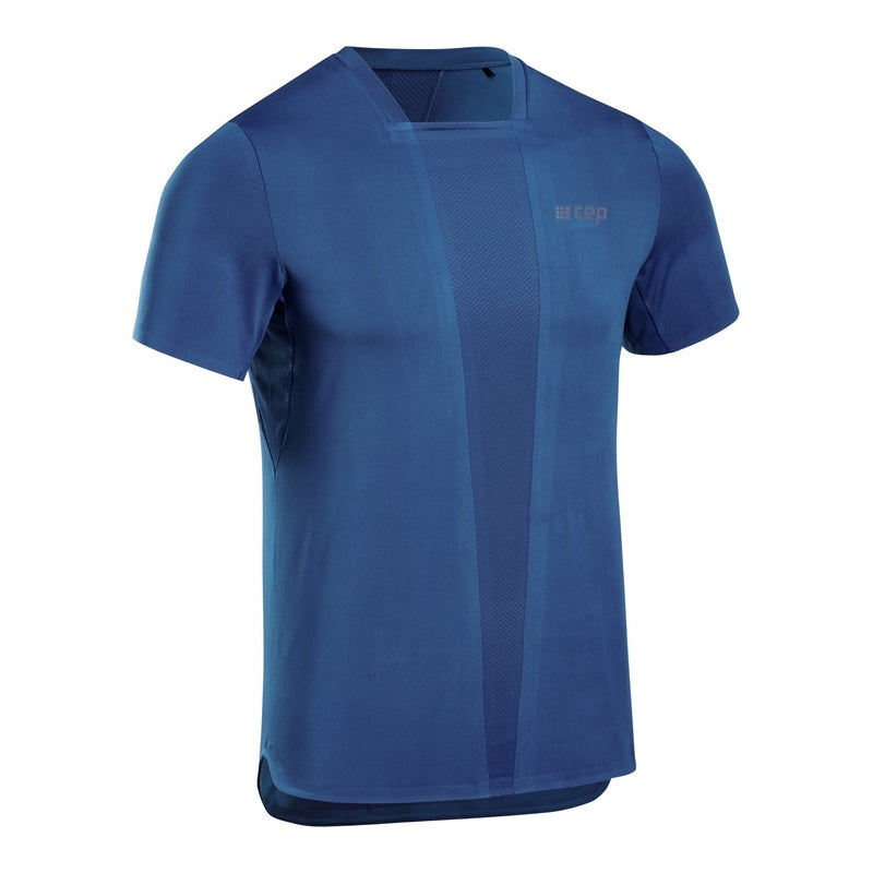 CEP The Run Shirt Short Sleeve - Blue